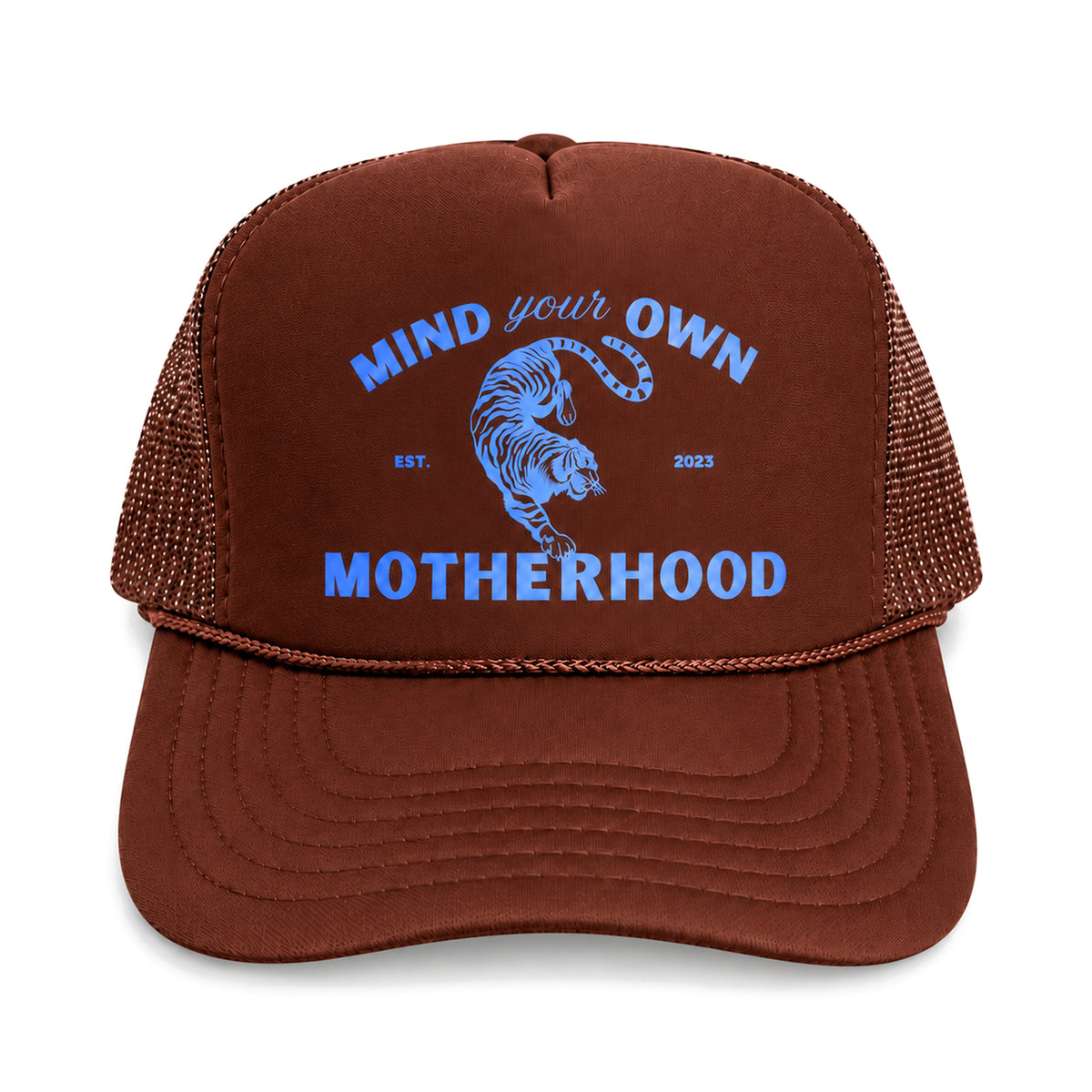 MOTHERHOOD TIGER- DARK BLUE/BROWN